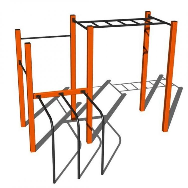 Cage Street Workout SW018 - Structures Calisthenics - BSA PRO
