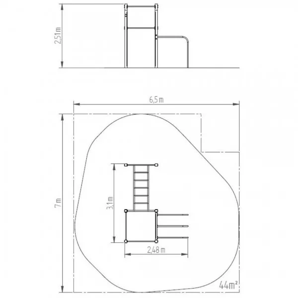 Cage Street Workout SW018 - Structures Calisthenics - BSA PRO