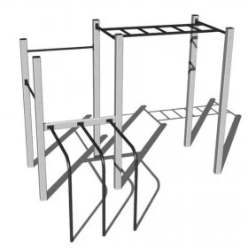 Cage Street Workout SW018 - Structures Calisthenics - BSA PRO