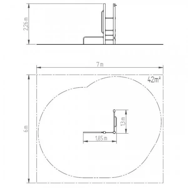 Cage Street Workout SW005 - Structures Calisthenics - BSA PRO