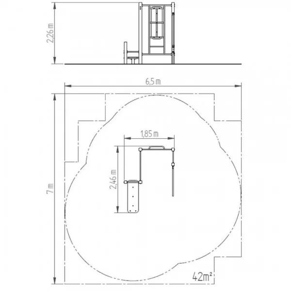 Cage Street Workout SW021 - Structures Calisthenics - BSA PRO