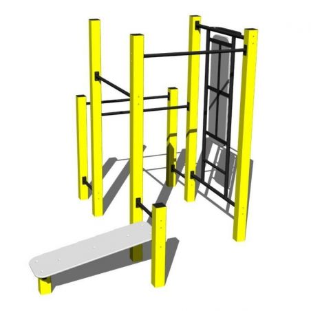 Cage Street Workout SW019 - Structures Calisthenics - BSA PRO