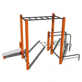 Cage Street Workout SW024 - Structures Calisthenics - BSA PRO