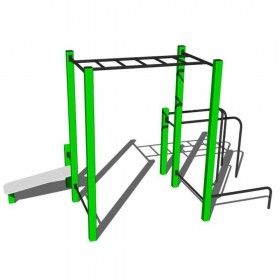 Cage Street Workout SW024 - Structures Calisthenics - BSA PRO