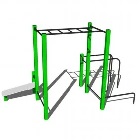 Cage Street Workout SW024 - Structures Calisthenics - BSA PRO