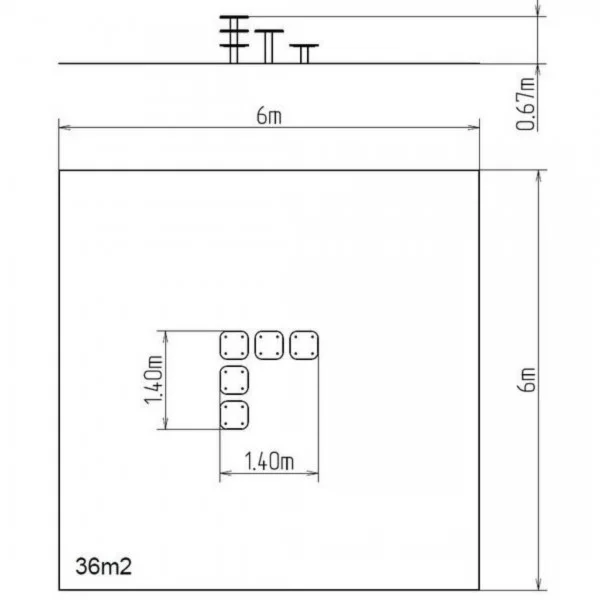Element Street Workout ESW007 - Structures Calisthenics - BSA PRO