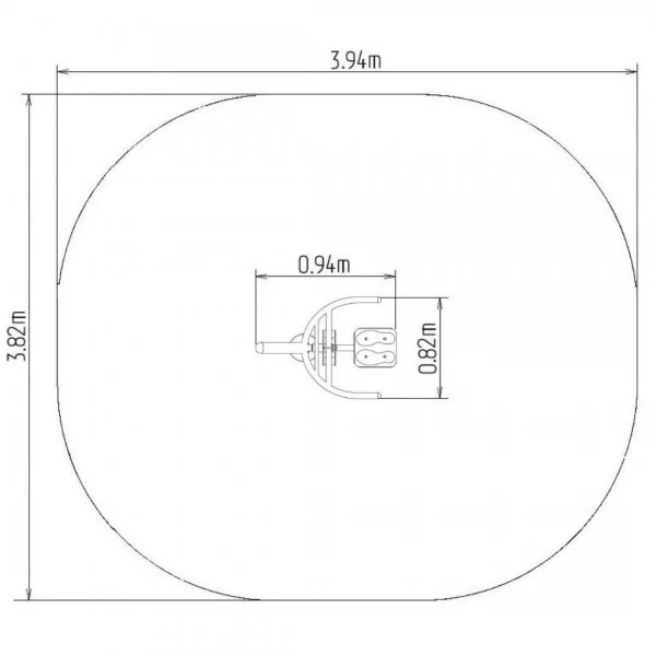 Fitness machine Pendule outdoor - Fitness Machine Outdoor - BSA PRO