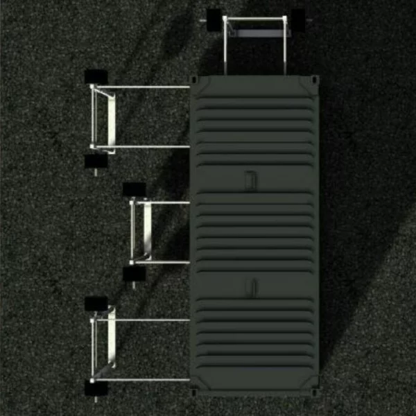Container Cross Training Squat Rack - 20 Pieds - Container Stations - BSA PRO