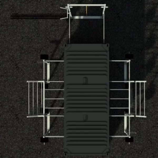 Container Cross Training Force two - 20 Pieds - Container Stations - BSA PRO