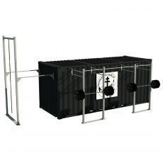 Container Cross Training Army - 20 Pieds Container Stations BSA PRO