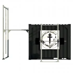 Container Cross Training Tactical two - 10 Pieds - Container Stations - BSA PRO
