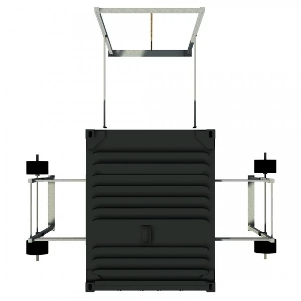 Container Cross Training Tactical two - 10 Pieds - Container Stations - BSA PRO