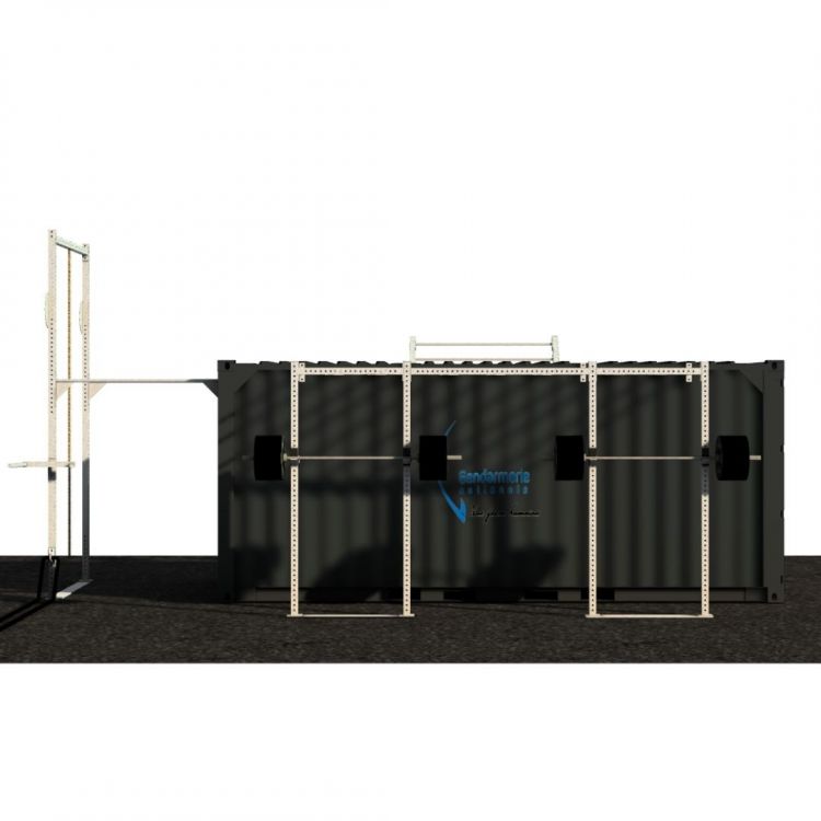Container Outdoor Concept - 20 Pieds - Container Stations - BSA PRO