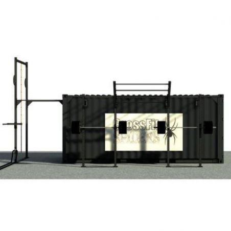 Container Outdoor Armée Suisse - 20 Pieds - Container Stations - BSA PRO