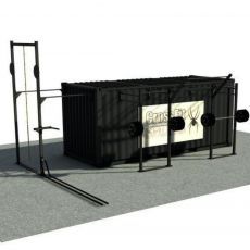 Container Outdoor Armée Suisse - 20 Pieds Container Stations BSA PRO