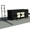 Container Outdoor Armée Suisse - 20 Pieds - Container Stations - BSA PRO