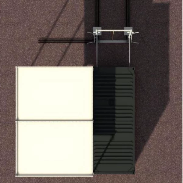 Container Outdoor Toiture - 20 Pieds - Container Stations - BSA PRO