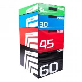 Ensemble 4 Box Plyo - Plyo box et plateformes - BSA PRO