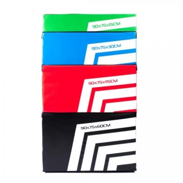 Ensemble 4 Box Plyo - Plyo box et plateformes - BSA PRO