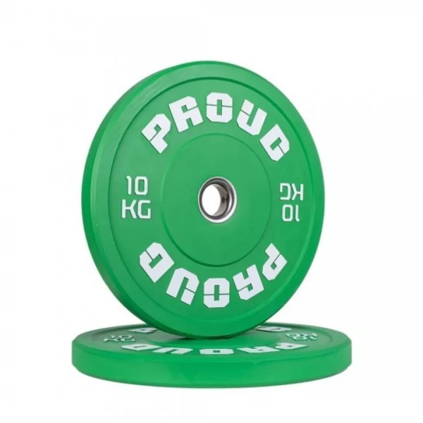 Bumper Training Set 10 kg couleur - Disques cross training - BSA PRO