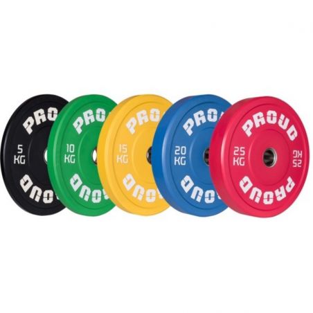 Bumper Training Set 15 kg couleur - Disques cross training - BSA PRO