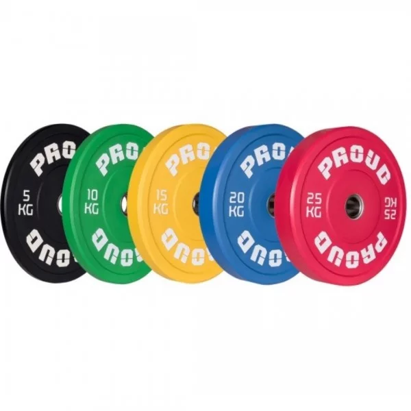 Bumper Training Set 20 kg couleur - Disques cross training - BSA PRO