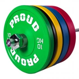 Bumper Training Set 20 kg couleur - Disques cross training - BSA PRO