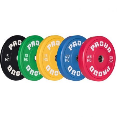 Bumper Training Set 25 kg couleur - Disques cross training - BSA PRO