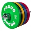 Bumper Training Set 25 kg couleur - Disques cross training - BSA PRO