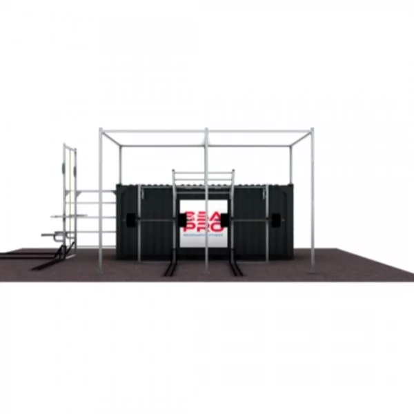 Container Outdoor Toiture - 20 Pieds - Container Stations - BSA PRO