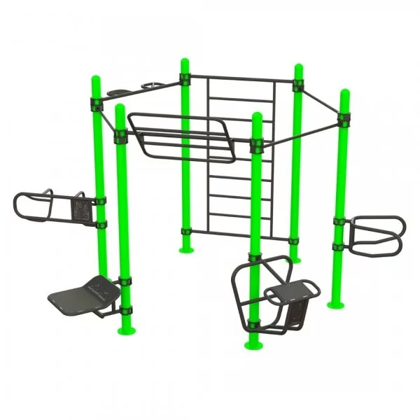 Station Functional Hexagon Outdoor 10 utilisateurs - Station Functional Outdoor - BSA PRO