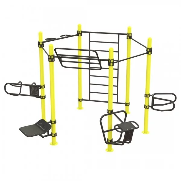Station Functional Hexagon Outdoor 10 utilisateurs - Station Functional Outdoor - BSA PRO