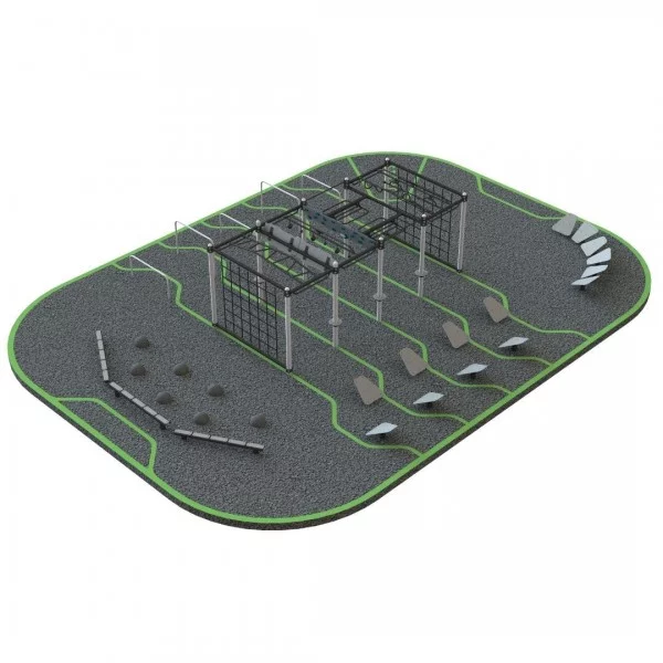 Parc Fitness Outdoor EL01 - Station Functional Outdoor - BSA PRO