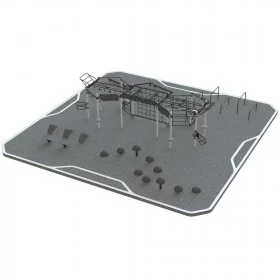 Parc Fitness Outdoor EL03 - Station Functional Outdoor - BSA PRO