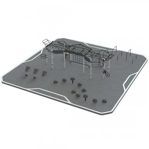 Parc Fitness Outdoor EL03 - Station Functional Outdoor - BSA PRO