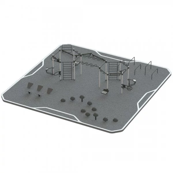 Parc Fitness Outdoor EL04 - Station Functional Outdoor - BSA PRO