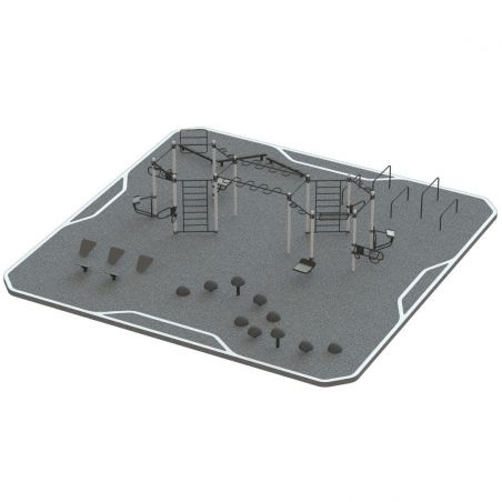 Parc Fitness Outdoor EL04 Station Functional Outdoor BSA PRO Parc Fitness Outdoor EL04 Station Functional Outdoor BSA PRO