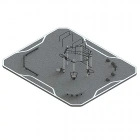 Parc Fitness Outdoor EL05 - Station Functional Outdoor - BSA PRO