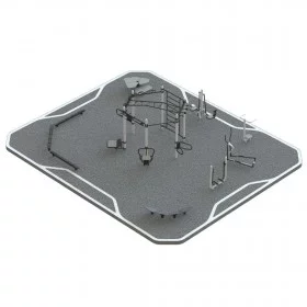 Parc Fitness Outdoor EL06 - Station Functional Outdoor - BSA PRO