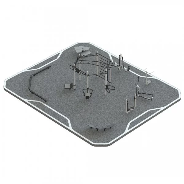 Parc Fitness Outdoor EL06 - Station Functional Outdoor - BSA PRO