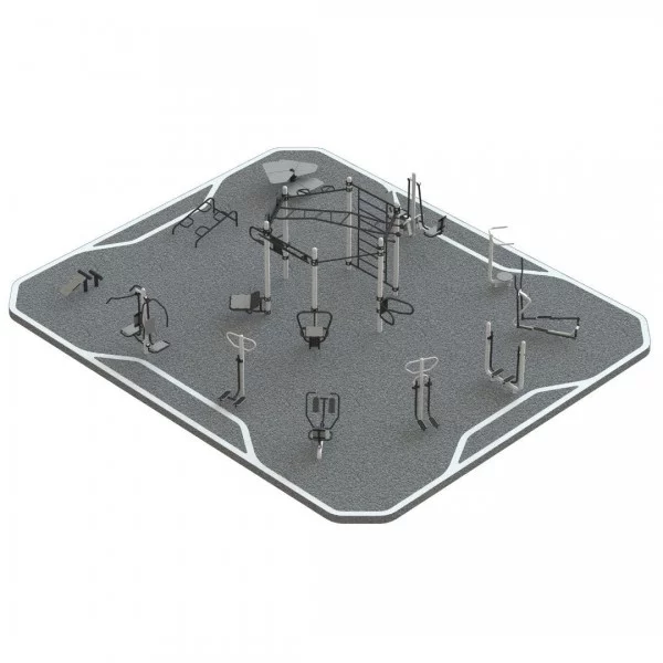 Parc Fitness Outdoor EL07 - Station Functional Outdoor - BSA PRO