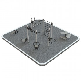 Parc Fitness Outdoor EL08 - Station Functional Outdoor - BSA PRO