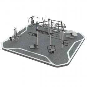 Parc Fitness Outdoor EL08 - Station Functional Outdoor - BSA PRO