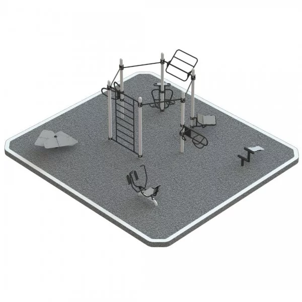 Parc Fitness Outdoor EL08 - Station Functional Outdoor - BSA PRO