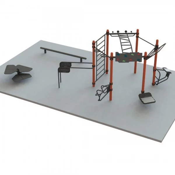 Parc Fitness Outdoor EL09 - Station Functional Outdoor - BSA PRO
