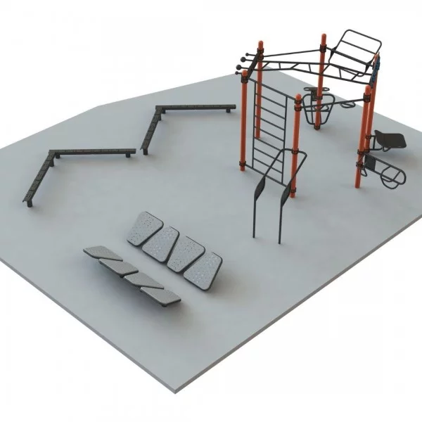 Parc Fitness Outdoor EL09 - Station Functional Outdoor - BSA PRO