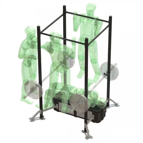 Gym Case Mobile Training Camp - Squat et powerlift - BSA PRO