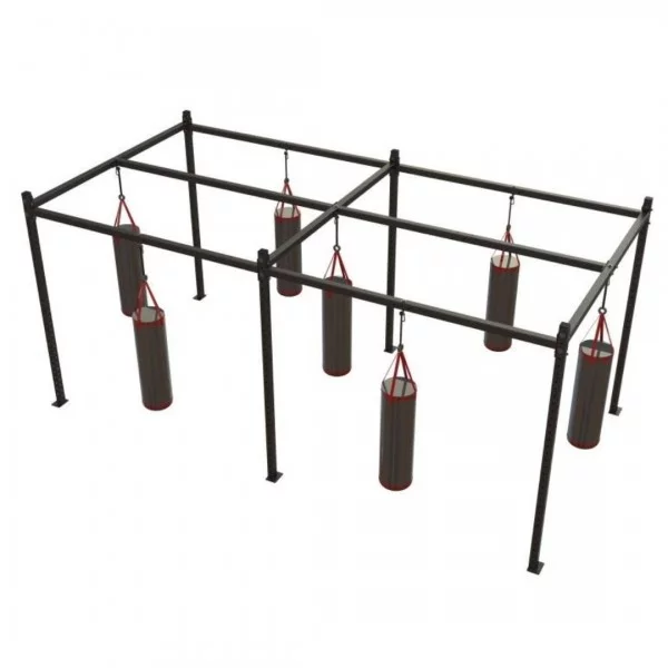 Portique pour 7 sacs de boxe - Portique pour Sacs de boxe - BSA PRO