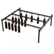 Portique sacs de boxe Multi rail - Portique pour Sacs de boxe - BSA PRO
