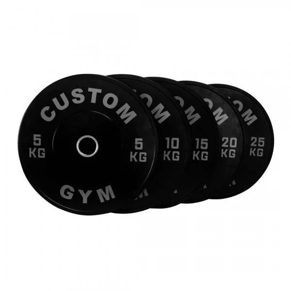 Bumper plate 10 kg CUSTOM GYM - Disques cross training - BSA PRO